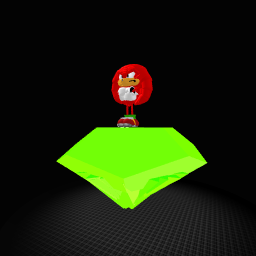 Knuckles and the Master esmerald