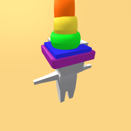 Rainbow hat
