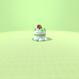 ~^Green kawaii cake^~