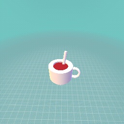 cup with a straw