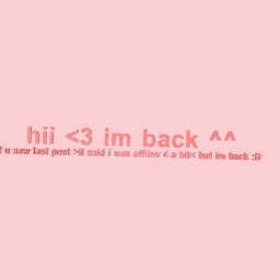 back!