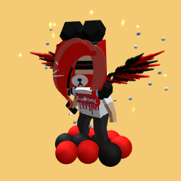 Black and red is a mix