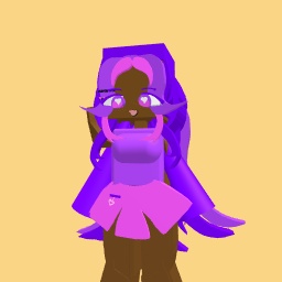 cool neon girl