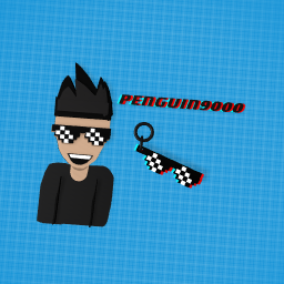 DAILY FREE SPREE!!! August 1st (Penguin9000 drawing and sunglasses keyring)