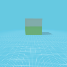 blue green block (not mixed colours actual blue and green)
