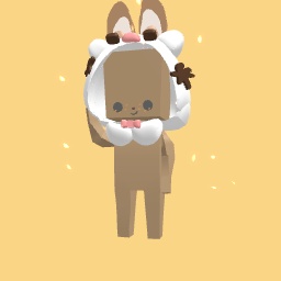 Cute cow bunny