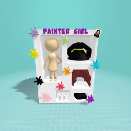 painter girl