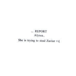 Report (pass it on again)