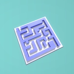The ocean blue maze