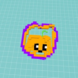 The pumpkin looks at you and love you