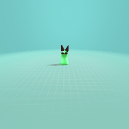 Green Mascot Creature