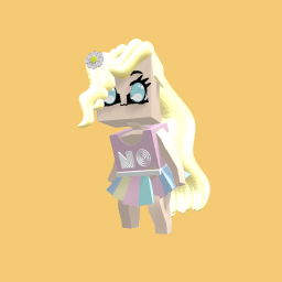 Cute girl for 1 token