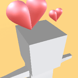 Cute floating hearts!