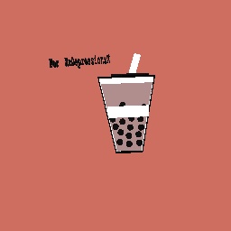 Milk boba tea