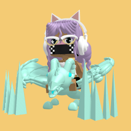 Im playing in real life and died my hair purp