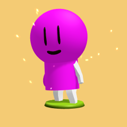 pink stickman