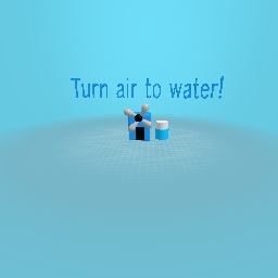 Turn Air To Water Machine!