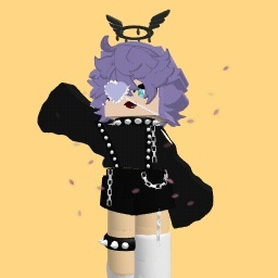 i'm trying to make her emo but it looks bad