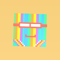 rainbow steve with sun glasses