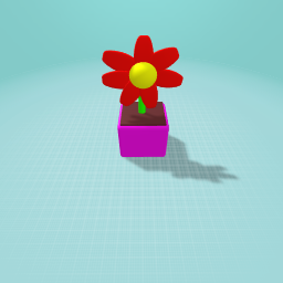 Cute red flower