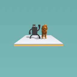 im bord i made a replka of lion king