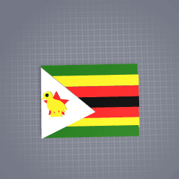 Terrible flag of Zimbabwe