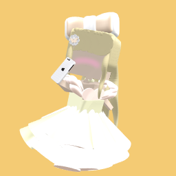 Cute phone rich girl