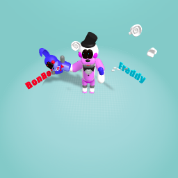Ignited fun time Freddy and bonbon