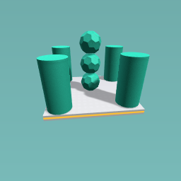 The tower of aqua Circles