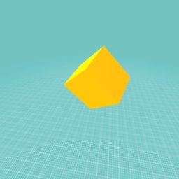 Gold cube