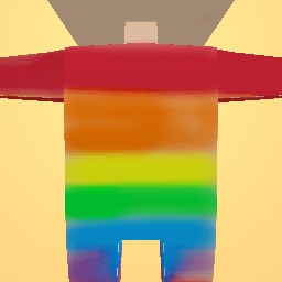 Rainbow suit