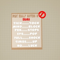 What really happens in EXAM!
