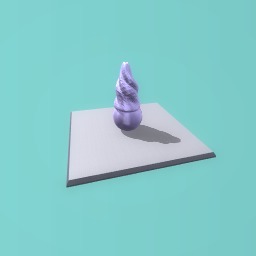 Upside down ice-cream