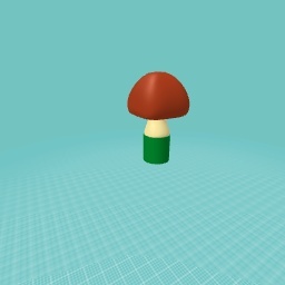 Mushroom Pencil Topper
