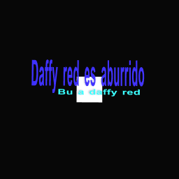 Daffy red v.s. David