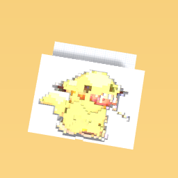 Pikacu has a lollipop