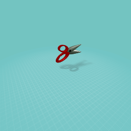 Left handed scissors