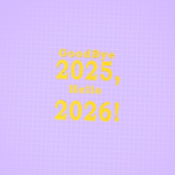Welcome, 2026!