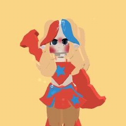 Queen red&blue