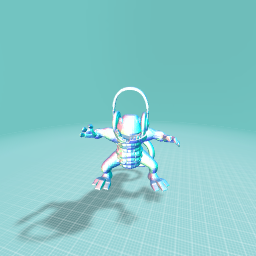 This dino has had phones i hope he is lisening to good music