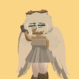 My halloween fit! Im an angel!