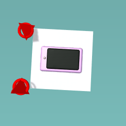 Red spiked Ipad case