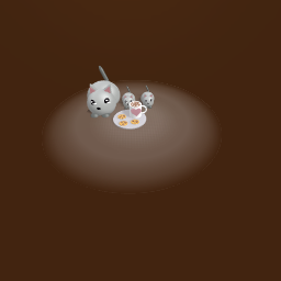 Hot coco and cookies