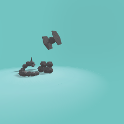 Tie Fighter Destroying Onix