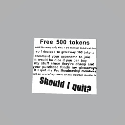 FREE 500 TOKENS