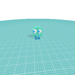 The happy face monster