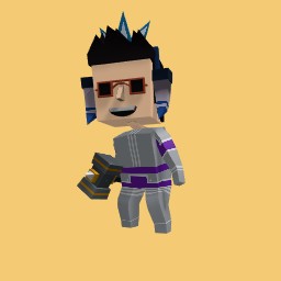 running with a hammer