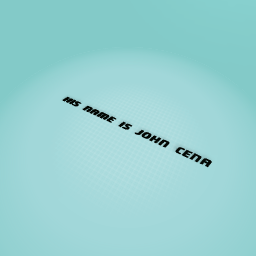 his name is john cena