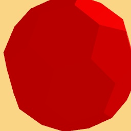 red blob