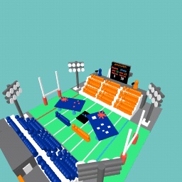 Old soccer field to rugby stadium
